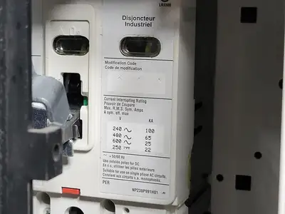Used EATON HFD3060 Switchgears British Columbia CA | Lenmark #240451