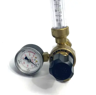 New | in-Stock Harris Argon CO2 Zero Compensated Cylinder Flowmeter Regulator 3100331 Regulators Michigan US | Maverick Industrial Sales #1395392
