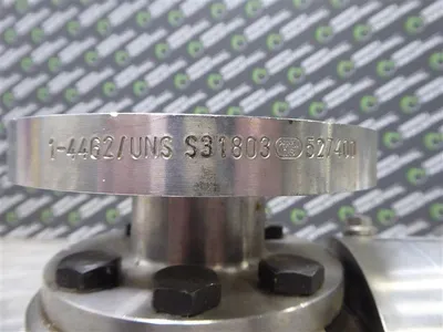 1" Perrin PS85H-01-L Series 80-M Two Way Ball Valve Class 300 Used