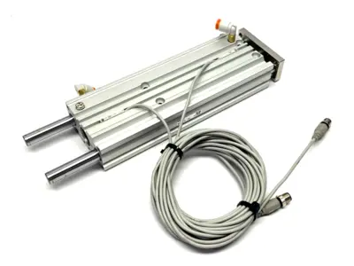 Used SMC MGPM16-150Z Pneumatic Cylinders Michigan US | Maverick Industrial Sales #1392566