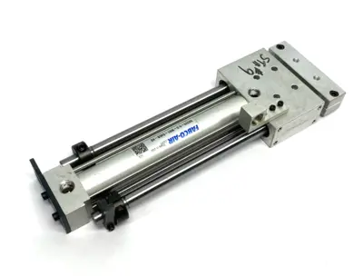 SE375-5.0-MS1-S40B-KE | Fabco Air  Dbl-Act Pneumatic Linear Guided Slide Actuator - Used