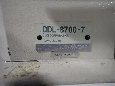 USED JUKI DDL87007