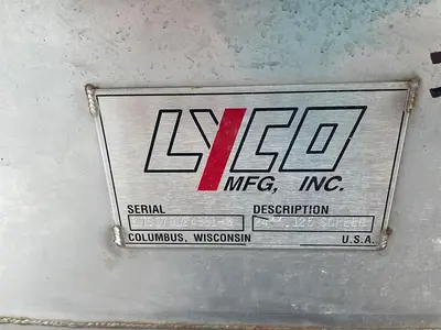 USED LYCO MANUFACTURING, INC. 24" SCREEN
