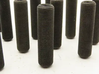 EZ Sockets 3/4-16 x 3" Cup Point Socket Set Screw 3/8" Hex Black Oxide 601468P  Lot of 19