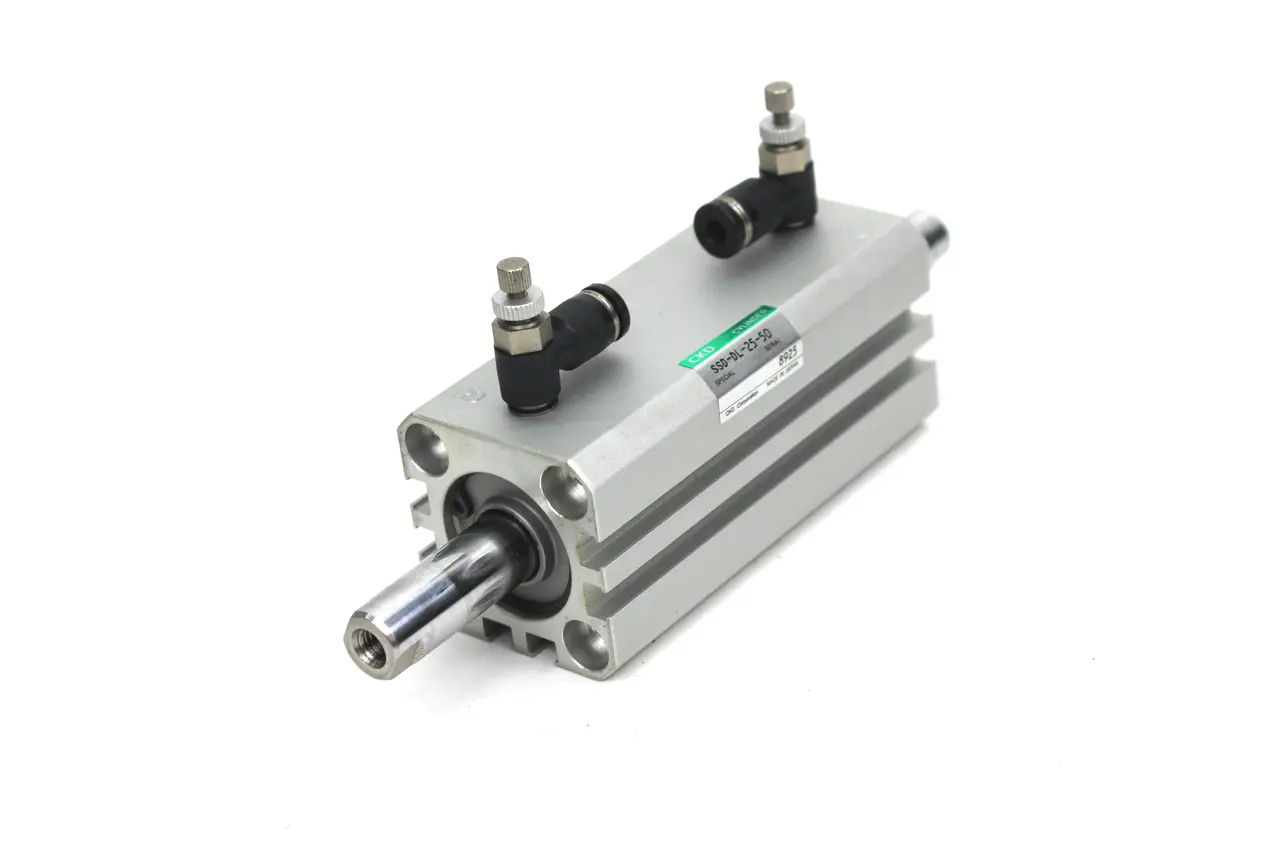 CKD SSD-DL-25-50 Pneumatic Compact Cylinder, 25mm Bore, 50mm Stroke