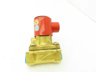 Lancer 2LB26L110 2-Way Skinner Solenoid Valve 3/8" NTP N.C. 0-40psi MISSING COIL
