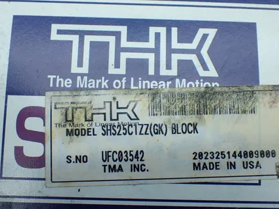 New | in-Stock THK SHS25C1ZZ(GK) BLOCK Tooling & Accessories (Other) Ohio US | HGR 24 #877697