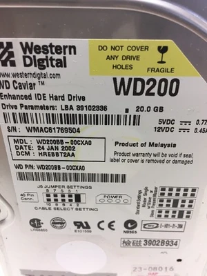 USED Western Digital WD200BB-00CXA0