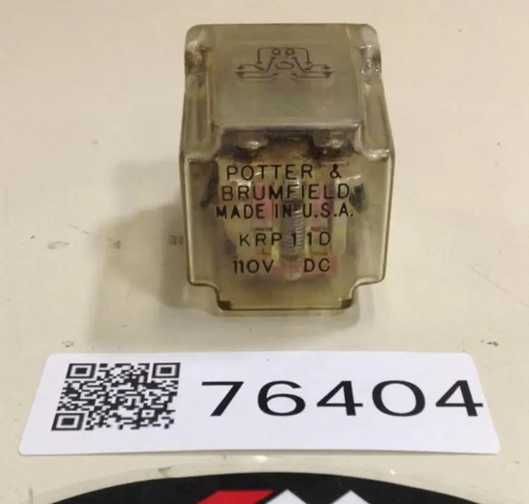 Used POTTER & BRUMFIELD KRP11D Relays & Switches Michigan US | Ideal Machinery #1311375