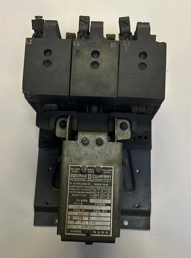 Used SQUARE D 8536EG-1 Starters | Surplus Asset Holdings #1204314