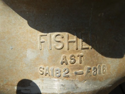 Fisher 3/4" 1500 Rating, 316 Stainless Socket Weld Control Valve