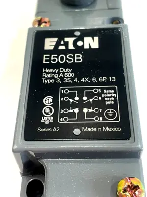 NEW EATON E50BR1 LIMIT SWITCH E50DR1