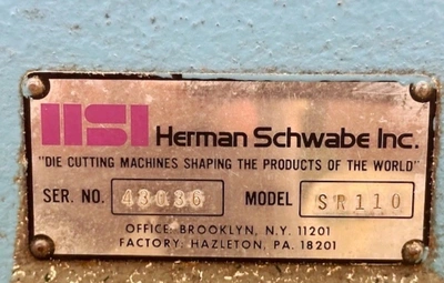 SCHWABE SR-110 Used Hydraulic Presses | PlastiMach Corp (6)