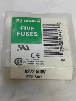 New | in-Stock LITTELFUSE 0272.500V Miscellaneous Equipment (Electrical & Power) Ohio US | Surplus Asset Holdings #1399537