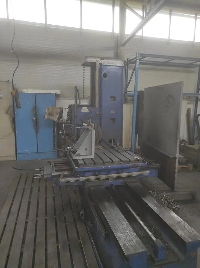 Used TOS H 80 Horizontal Table Type Boring Mills CZ | Amaron s.r.o. #1322943
