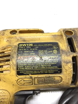 USED 🔨 TRUSTED BRAND: DEWALT PERFORMANCE AND DURABILITY 🔧 TYPE 2 MODEL: DURABLE DESIGN BUILT TO LAST