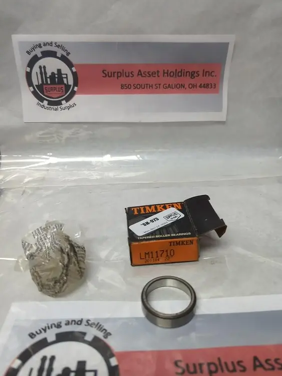 New | in-Stock TIMKEN LM11710 Bearings | Surplus Asset Holdings #1193272