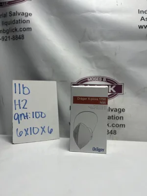 Drager X-Plore 1750 N95 Mask 3951331 Box of 20 New Individual Pack Sealed