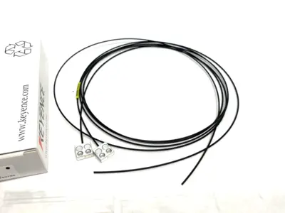 USED KEYENCE TRANSMISSIVE FIBER OPTIC UNIT THRU-BEAM TYPE
