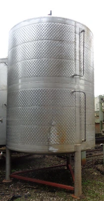 15,000L S/S JKTD  Vertical Enclosed Storage Tanks