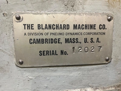 Used BLANCHARD 20-36 Rotary Surface Grinders Illinois US | Asset Exchange Corporation #757307