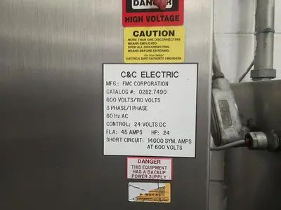 Used FMC JBT CONTINUOUS ROTARY PRESSURE STERILIZER Sterilizers Ohio US | Regal Equipment Inc #219093