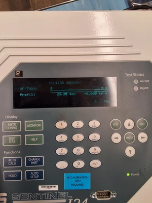 CTS SENTINAL I24 PRECISION LEAK TEST INSTRUMENT I24-02109