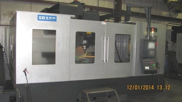 Used 2012 SHARP SVG-6335A Vertical Machining Centers Vermont US | Two Spade Machinery LLC #507013