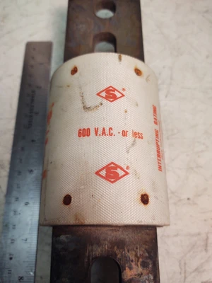 USED Ferraz Shawmut A4BY1600 Current Limiting Fuse 1600 Amp 600 V