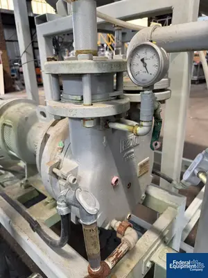 Used Processall 124 Cu Ft ProcessAll Plow Mixer Dryer, 304 S/S, Model 3500S Plow Mixers Ohio US | Federal Equipment Company #1337700