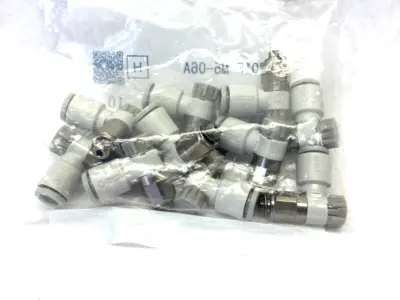 NEW SMC ONE-TOUCH FLOW CONTROL VALVE FITTING 6MM OD TUBE