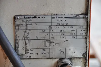 USED LASTEK 500 AMP