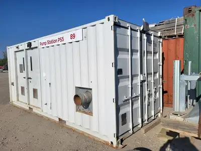 100HP Dewatering Pump Station Package w/ Weatherproof Enclosure