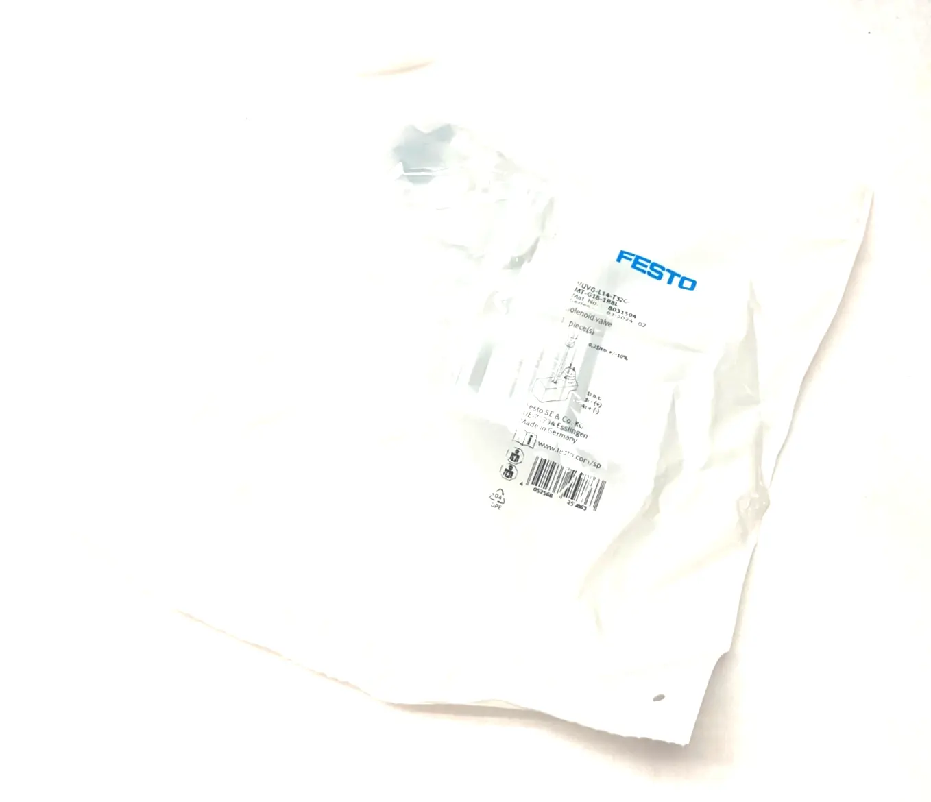 NEW FESTO SOLENOID VALVE 2X3/2-WAY, MONOSTABLE