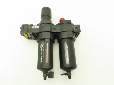 Norgren B64G-NNK-QD3-RMN Olympian Plus Filter Regulator Lubricator Combo 250PSIG