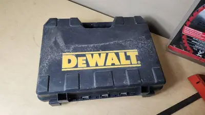 DeWalt Tool Case with Admiral 10" 40T Saw Blade and Miter Gauge