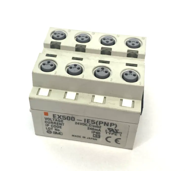 New | in-Stock SMC Input Unit for GW System, 8-Points Integrated, M8 connector PLC Input & Output Michigan US | Maverick Industrial Sales #1395650