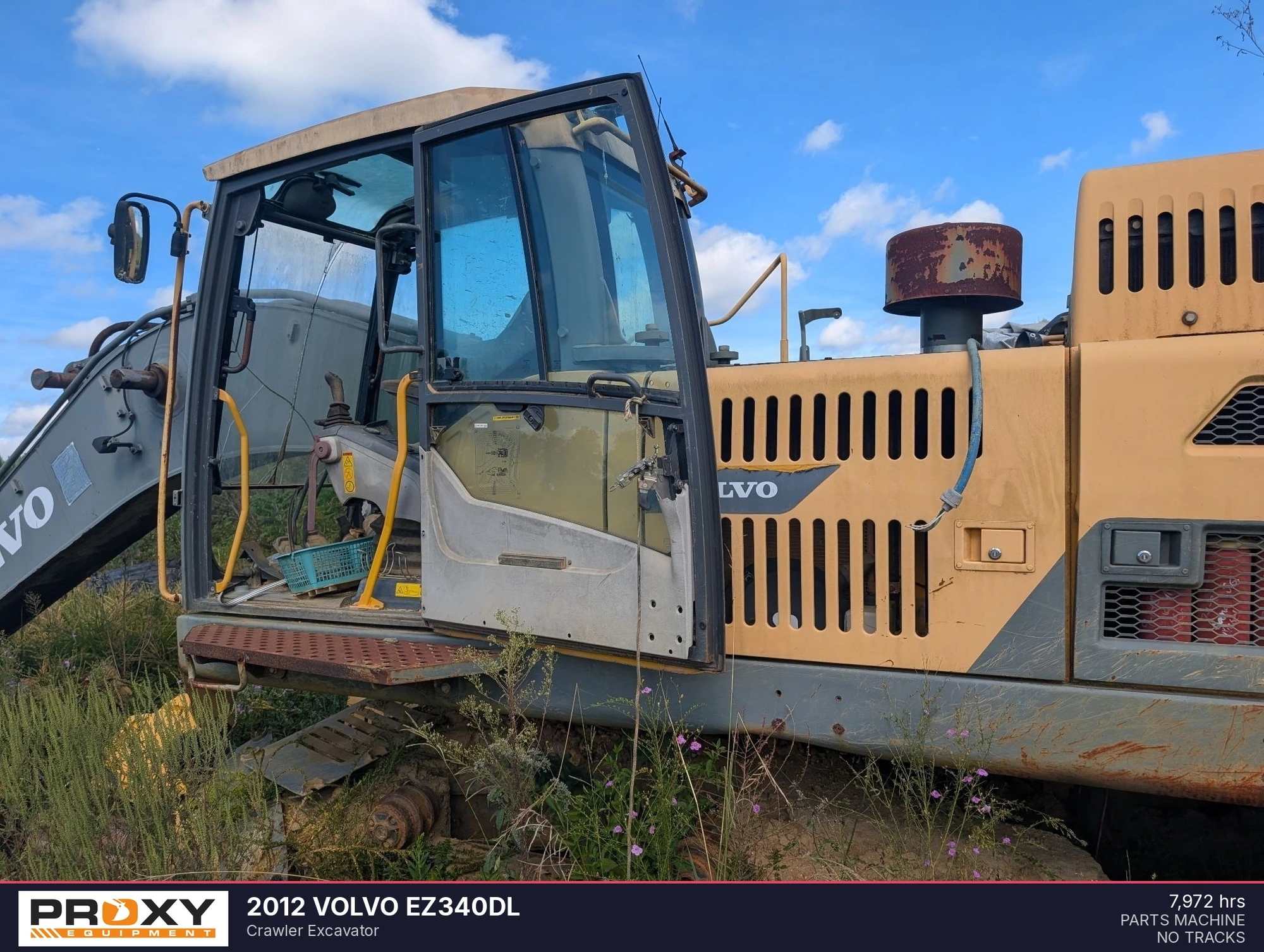 Used 2012 VOLVO EZ340DL Crawler Excavators Louisiana US | Proxy Equipment #1545568