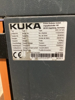 NEW 2015 KUKA KR16 L6-2 + KR C4 NA
