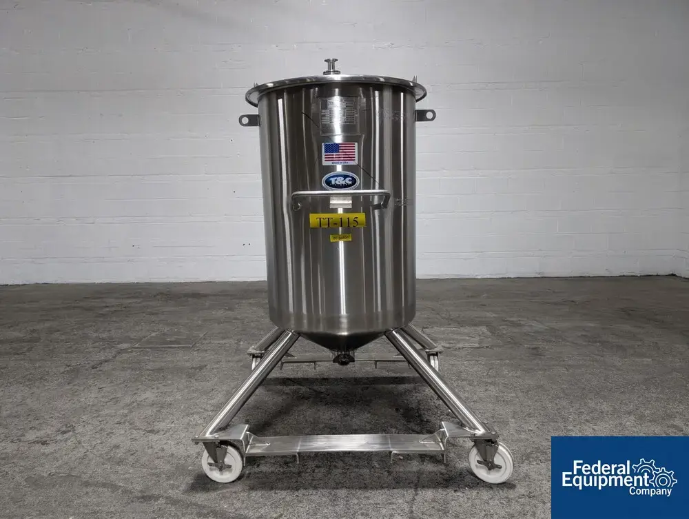 USED T & C Stainless 80 Gal T&C Tank, S/S