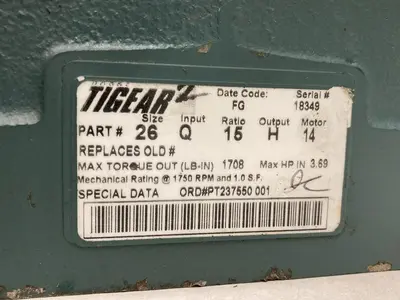 New | in-Stock TIGEAR 26 Industrial Controls | Surplus Asset Holdings #1220821