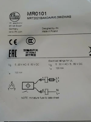 NEW IFM MR0101