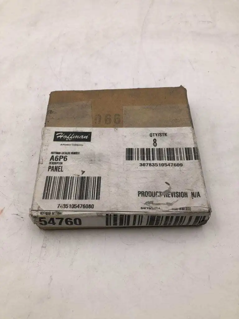 Hoffman A6P6 5″ X 5″ White Steel Internal Panel for Junction Box -NIB of 8