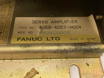 USED FANUC A06B-6057-H004
