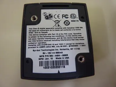 USED SYMBOL TECHNOLOGIES MS-4404-1000R
