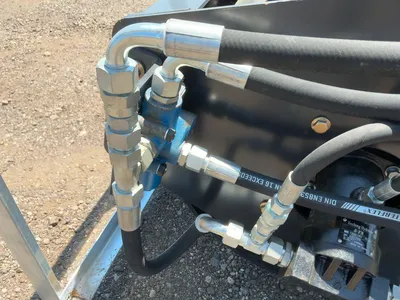 New JCT 73” Vibratory Roller Skid Steer Attachment, Universal Quick Attach, 73” Wide Roller, Has Thr...