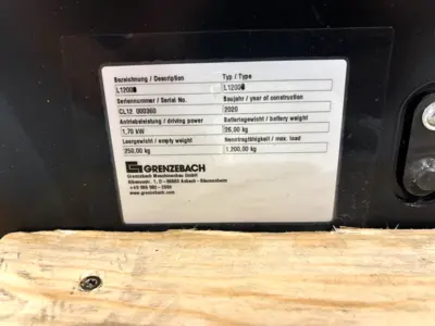 USED GRENZEBACH AGV, AUTOMATED GUIDED VEHICHLE, PICKER MOVER