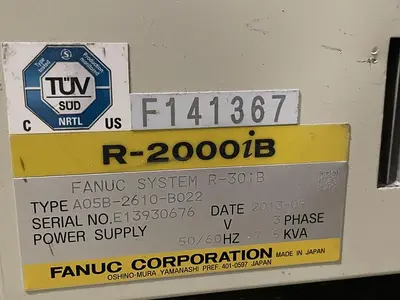 Used 2013 FANUC FANUC R2000IB/165F Robots Michigan US | Aucto #1332178