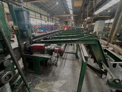 Used SAMUEL PLATT 20 TON SINGLE PULL DRAWBENCH & STRAIGHTENING LINE (14726) Draw Benches Connecticut US | Machinery International LLC #1558099