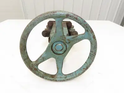 DeZurik 9130847 3" Knife Gate Valve 316 SS Rising Stem